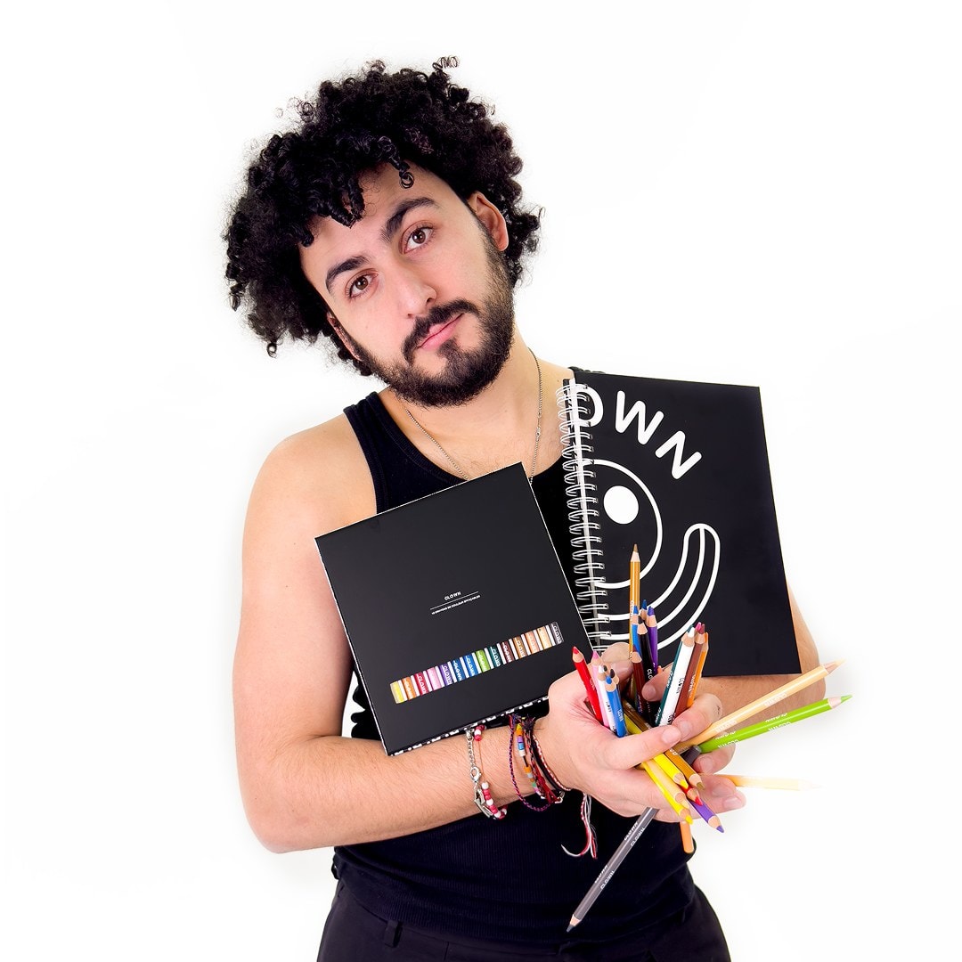 Baggy présente les carnets et crayons CLOWN.ART