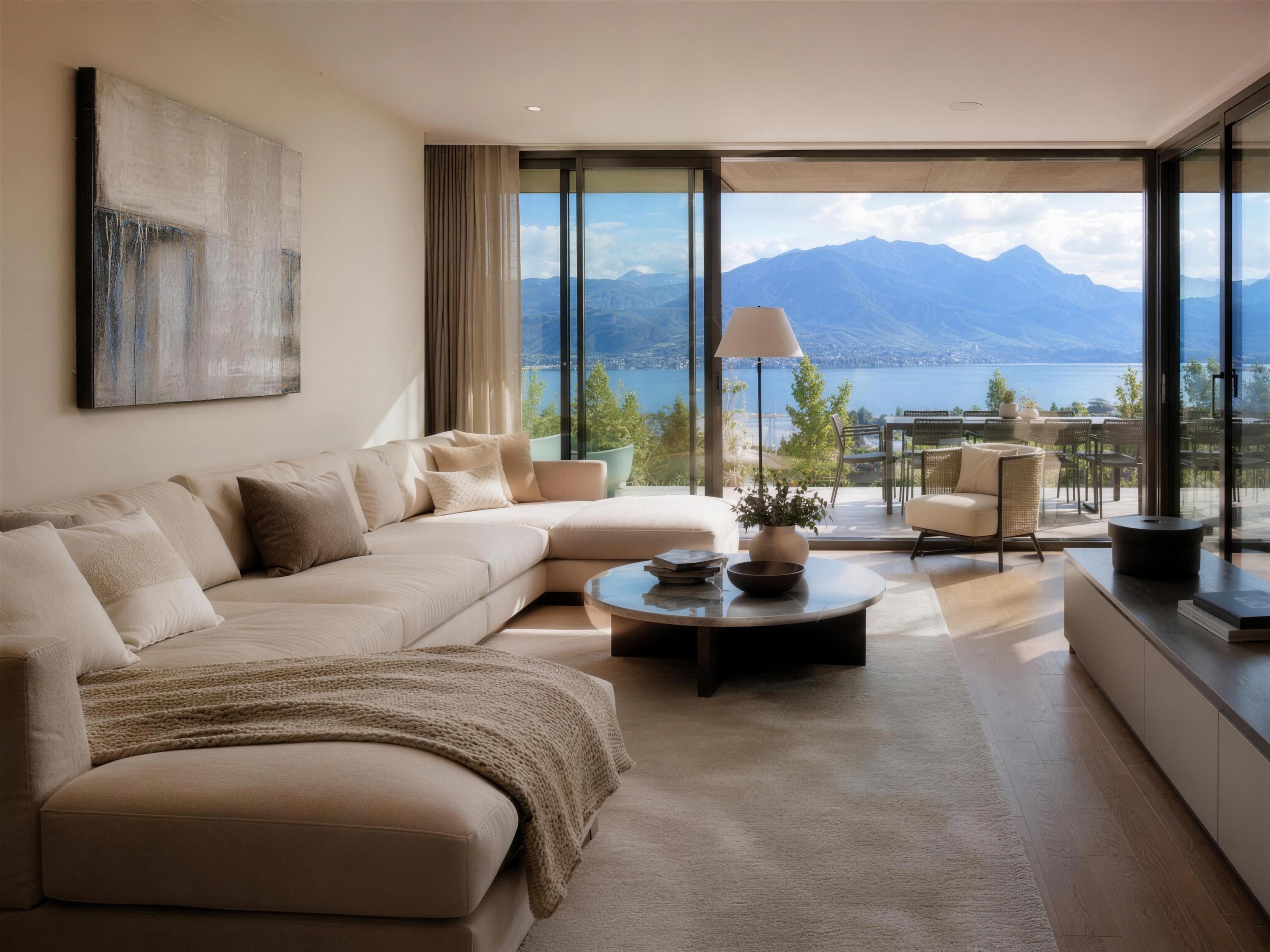 Interior of a new condominium apartment, illustrating the acquisition cost of a buyer for a real estate development