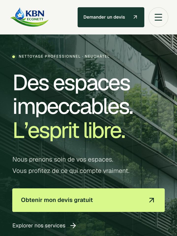 KBN Econett · Website (1)