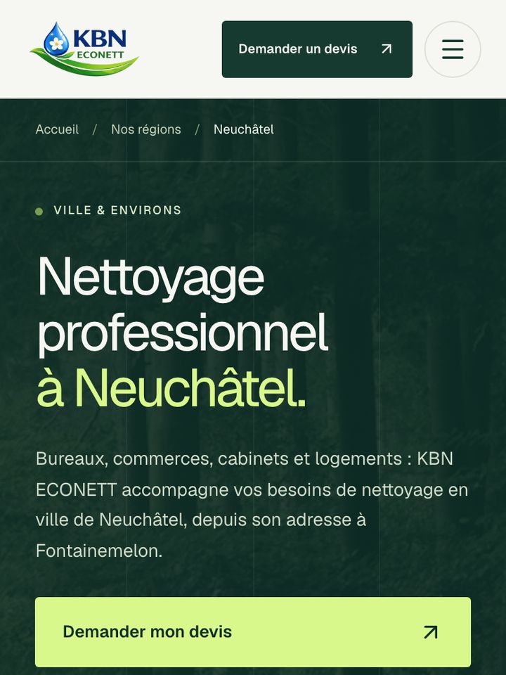 KBN Econett · Website (2)